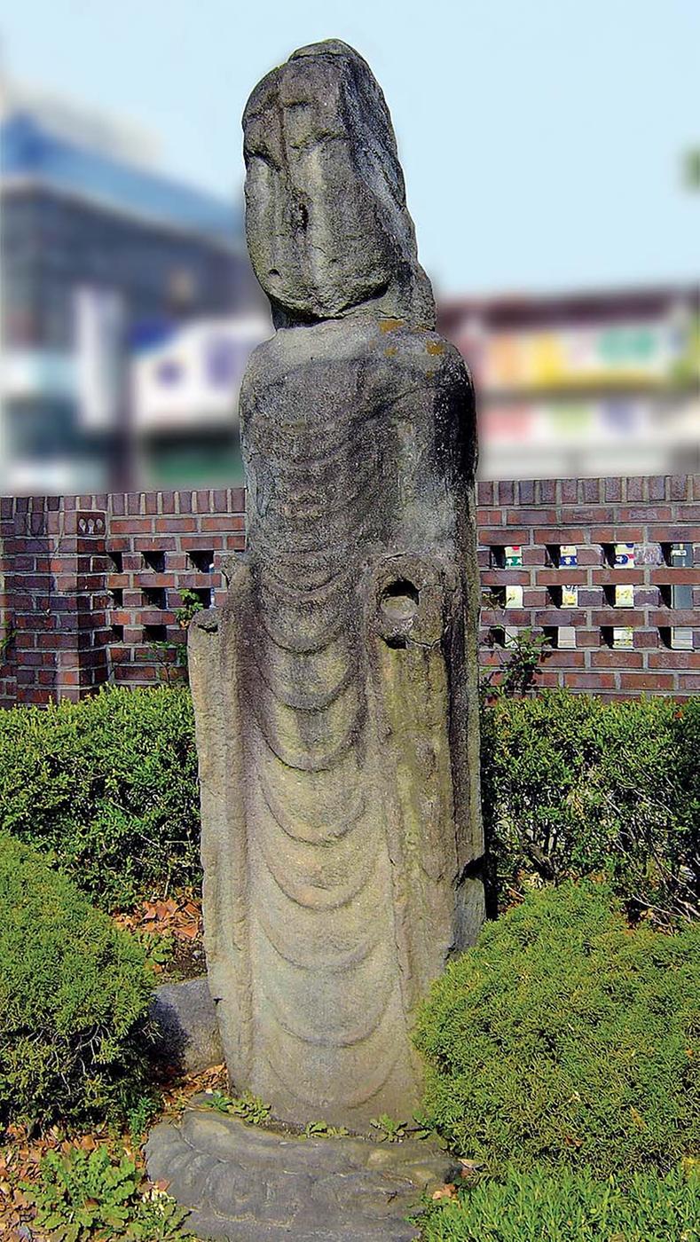진주 상평동 석조여래입상(晉州 上坪洞 石造如來立像) 추가이미지 1